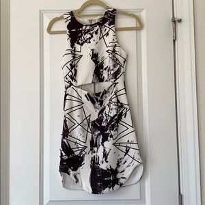 LF bodycon cut out dress